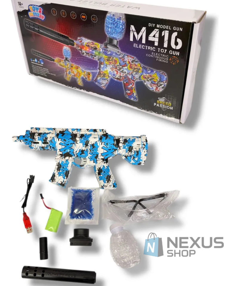 PISTOLA DE HIDROGEL M416